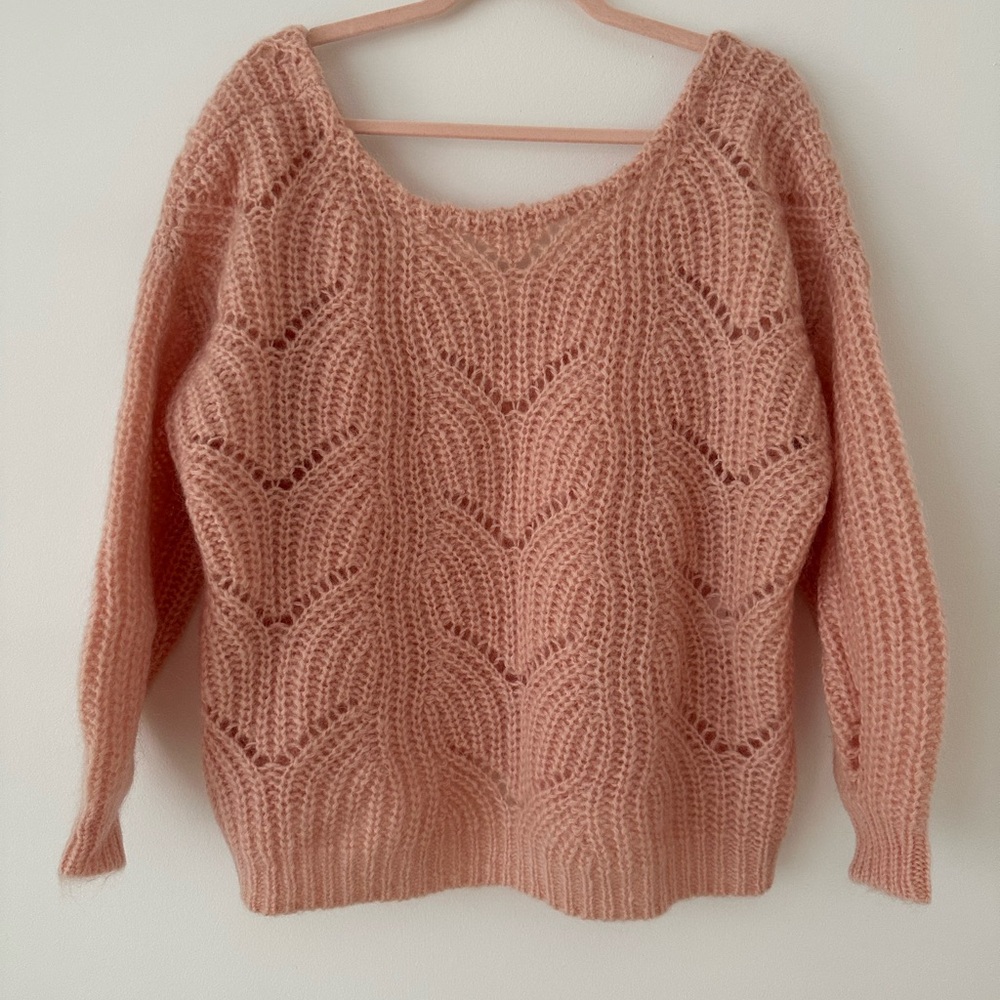 Sézane | Simone Jumper | L | Blush Pink